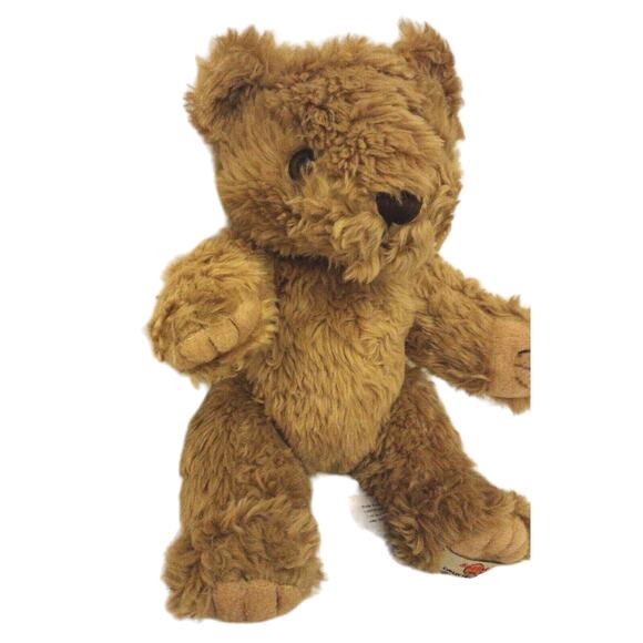 Hard Rock Cafe Teddy Bear 9" CLASSIC REALISTIC Moveable Arms Legs Foot Label VNT - Picture 2 of 11